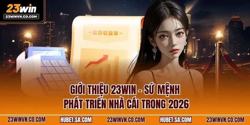 Giới thiệu 23WIN - Sứ mệnh phát triển nhà cái trong 2026