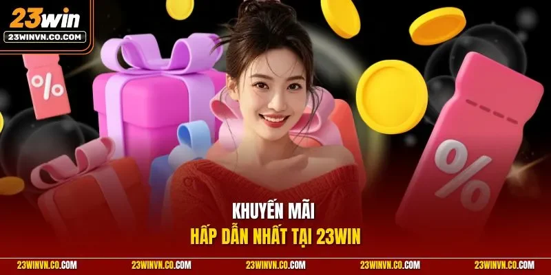 Khuyến mãi hấp dẫn nhất tại 23Win